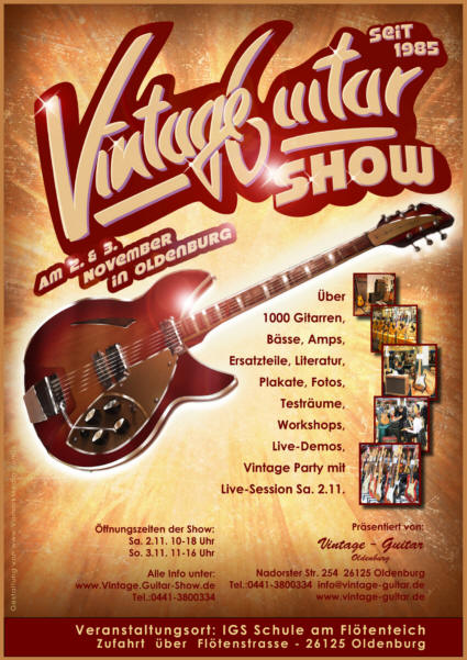 vintage guitar show in oldenburg 2013